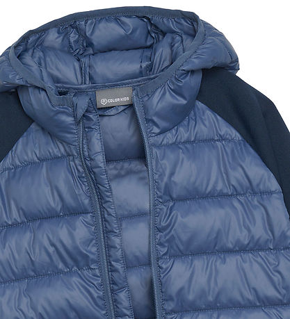 Color Kids Puffer Jacket - Vintage Indigo Color Kids Puffer Jacket - Vintage Indigo