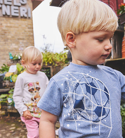 Hust and Claire T-shirt - HCArthur - Blue Fog Melange Hust and Claire T-shirt - HCArthur - Blue Fog Melange