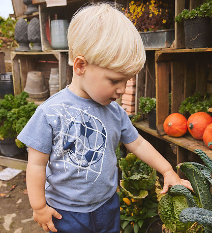 Hust and Claire T-shirt - HCArthur - Blue Fog Melange Hust and Claire T-shirt - HCArthur - Blue Fog Melange