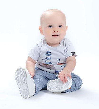 Hust and Claire Joggingbroek - HCGeorgey - Blue Mistmelange Hust and Claire Joggingbroek - HCGeorgey - Blue Mistmelange