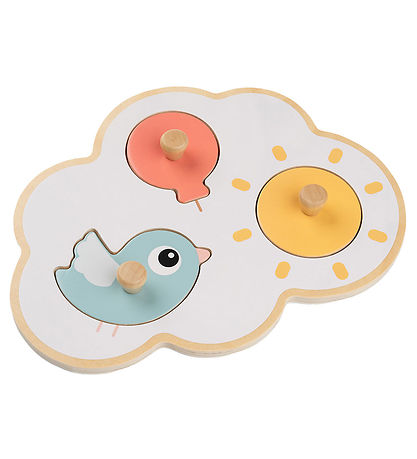 Done by Deer Jigsaw Puzzle - Wood - Happy Clouds Done by Deer Jigsaw Puzzle - Wood - Happy Clouds