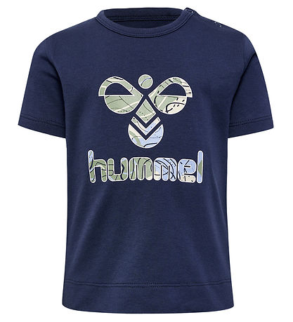 Hummel T-skjorte - hmlLehn - Blue Nights Hummel T-skjorte - hmlLehn - Blue Nights
