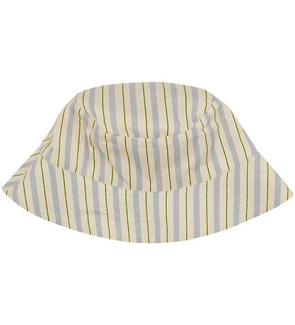 Flöss Bucket Hat - Bobby - Blue/Green Stripe Flöss Bucket Hat - Bobby - Blue/Green Stripe