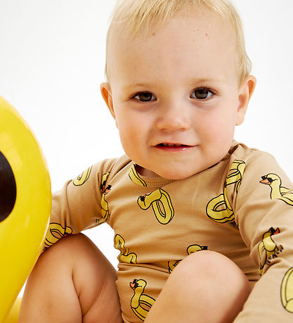 The New Siblings Bodysuit l/s - TnsKubber - Cornstalk Rubber Duc