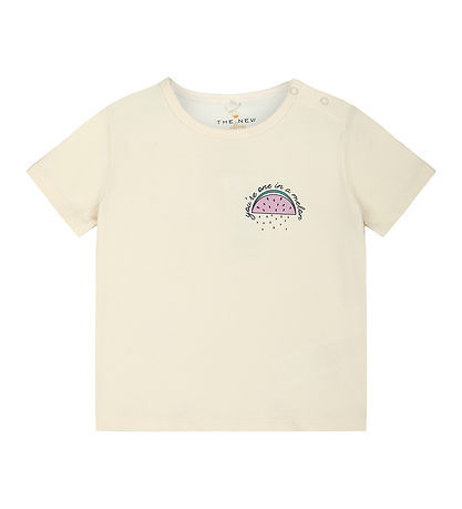 The New T-shirt - TnsCornelia - White Swan The New T-shirt - TnsCornelia - White Swan