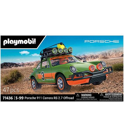 Porsche 911 Carrera RS 2.7 Tout-terrain Playmobil - 71436 - 47 P Porsche 911 Carrera RS 2.7 Tout-terrain Playmobil - 71436 - 47 P