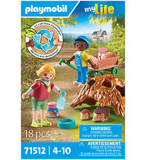 Playmobil My Life - Care of the Hedgehog Family - 71512 - 18 Par Playmobil My Life - Care of the Hedgehog Family - 71512 - 18 Par