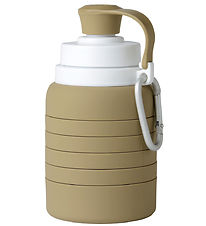 Mininor Taitettava Juomapullo - Silikoni - 200-500 ml - Oliivi Mininor Taitettava Juomapullo - Silikoni - 200-500 ml - Oliivi
