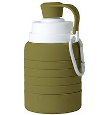 Mininor Taitettava Juomapullo - Silikoni - 200-500 ml - Vihreä Mininor Taitettava Juomapullo - Silikoni - 200-500 ml - Vihreä