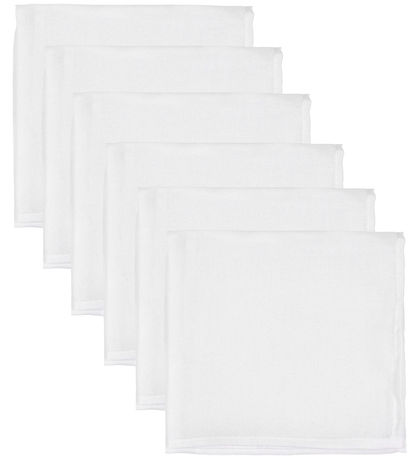 Mininor Cloth diapers - 70x70 cm - 8-Pack - White