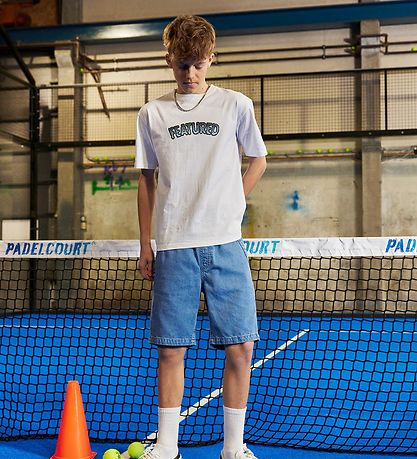 Hound Shorts - Denim Jog - Medium+ Blue Denim Hound Shorts - Denim Jog - Medium+ Blue Denim