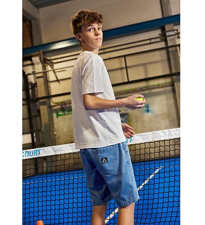 Hound Shorts - Denim Jog - Medium+ Blue Denim Hound Shorts - Denim Jog - Medium+ Blue Denim