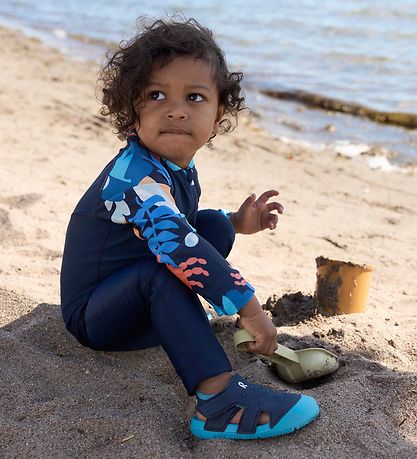 Reima Sandals - Coral - Navy