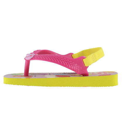 Havaianas Baðsandalar - Barn Peppa grís - sítrus Yellow