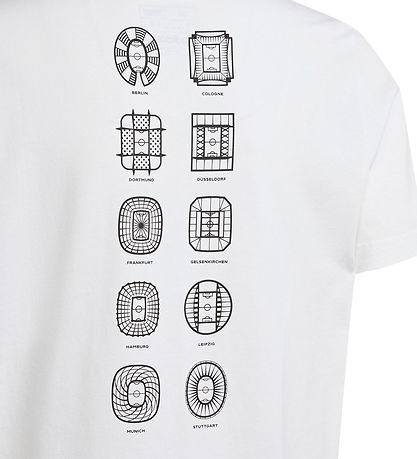 adidas Performance T-shirt - OE Stadium - White