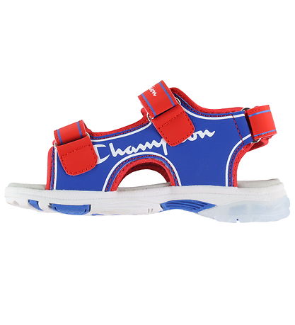 Champion Sandals w. Light - Wave B PS - Blue/Red Champion Sandals w. Light - Wave B PS - Blue/Red