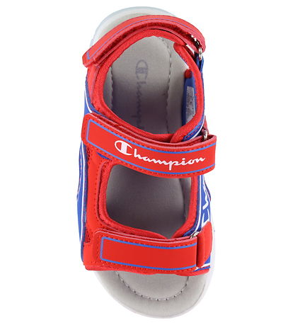 Champion Sandals w. Light - Wave B PS - Blue/Red Champion Sandals w. Light - Wave B PS - Blue/Red