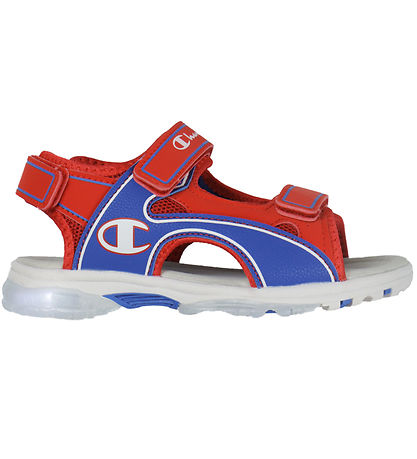 Champion Sandals w. Light - Wave B PS - Blue/Red Champion Sandals w. Light - Wave B PS - Blue/Red