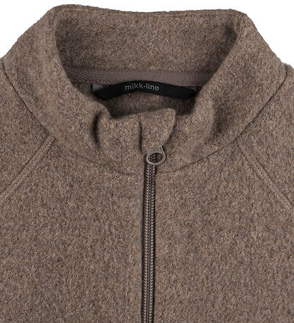 Mikk-Line Fleece Jacket - Melange Denver Mikk-Line Fleece Jacket - Melange Denver
