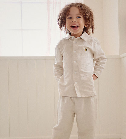 Konges Sløjd Shirt - Linen/Cotton - Leoni - Nature