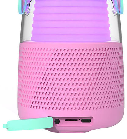 Mobility on Board Speaker w. Microphone - Karaoke - Rose Mobility on Board Speaker w. Microphone - Karaoke - Rose