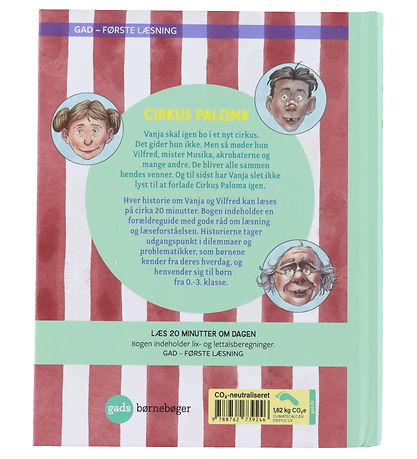 Gads Forlag Book - Read 20 Minutes A Day - Circus Paloma - Dan