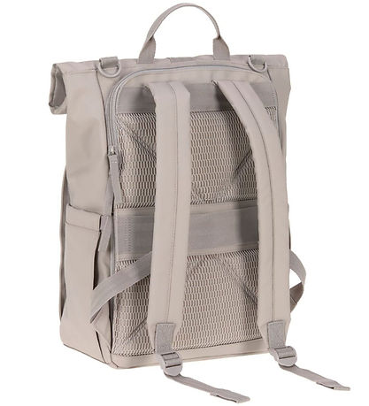 Lässig Changing Bag - GRE Rolltop Up Backpack - Taupe