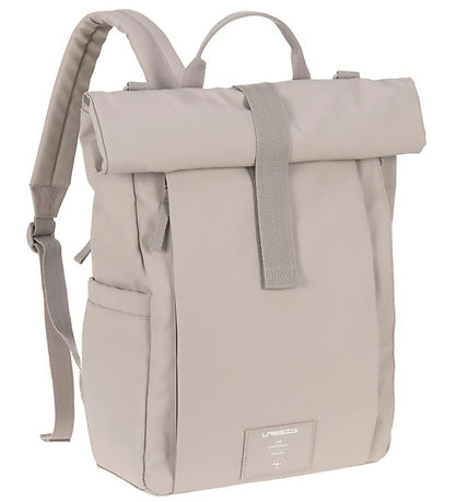 Lässig Changing Bag - GRE Rolltop Up Backpack - Taupe