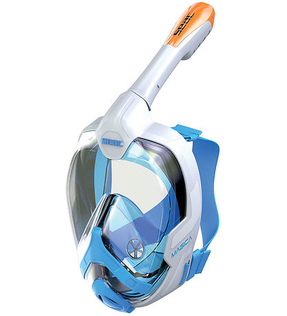 Seac Snorkel Mask - Magica L/XL - White/Orange
