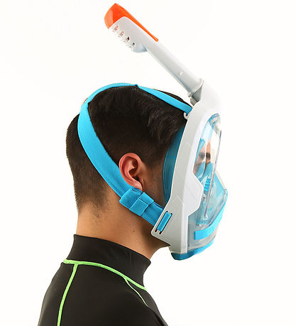 Seac Snorkel Mask - Magica L/XL - White/Orange