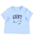 GANT T-shirt - Whale Print - Shade Blue GANT T-shirt - Whale Print - Shade Blue