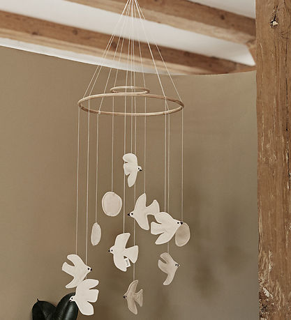 ferm Living Baby Mobile - Swif Bird - Undyed