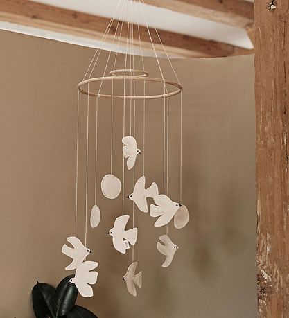 ferm Living Baby Mobile - Swif Bird - Undyed