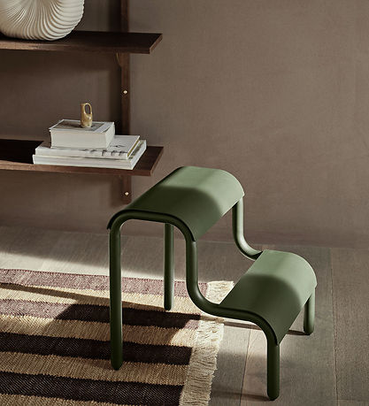 ferm Living Hocker - 34x35,7x36,2 cm - Forest Green