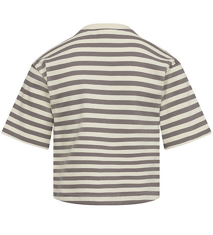 Sofie Schnoor T-shirt - Rib - Steel Grey