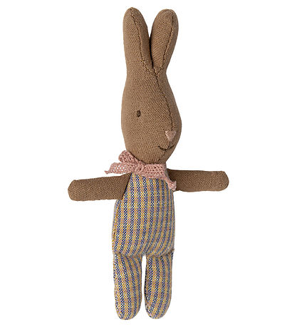 Lapin Maileg - My - Rose/Bleu Carreaux Lapin Maileg - My - Rose/Bleu Carreaux