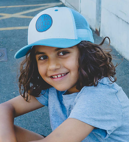 Lil' Boo Copenhagen Keps - Lastbilsförare - Blue/White