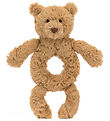 Jellycat Ring rattle - 18x8 cm - Bartholomew Bear Jellycat Ring rattle - 18x8 cm - Bartholomew Bear