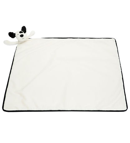 Jellycat Kuscheldecke - 56x70 cm - Bashful Black & Cream Puppy