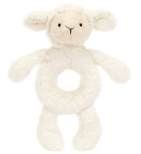 Jellycat Ring rattle - 18x8 cm - Bashful Lamb Jellycat Ring rattle - 18x8 cm - Bashful Lamb