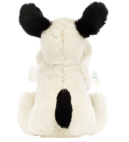 Doudou Jellycat - 34x34 cm - Bashful Black & Cream Puppy