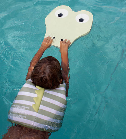 SunnyLife Swim Vest - Into The Wild - 3-6 years - Green/White