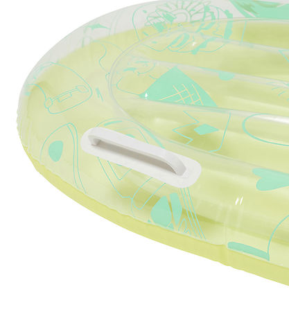 SunnyLife Pool Mattress - 110x62 cm - Bodysuit Board - Blue Lime