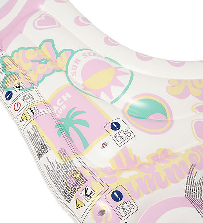 SunnyLife Pool Mattress - 160x150 cm - Summer Sherbet Multi