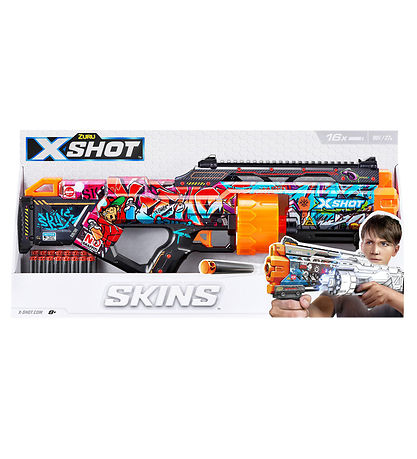Pistolet à mousse X-Shot - Skins : Dernier combat - Graffiti Pistolet à mousse X-Shot - Skins : Dernier combat - Graffiti