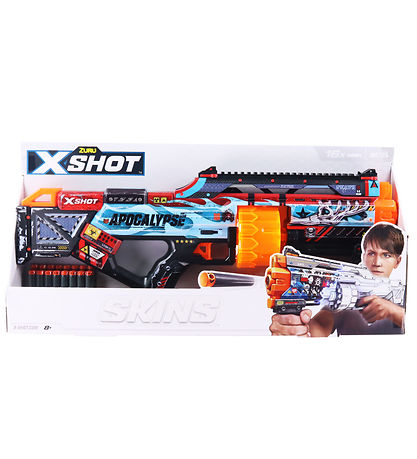 Pistolet à mousse X-Shot - Skins : Dernier combat - Apocalypse Pistolet à mousse X-Shot - Skins : Dernier combat - Apocalypse