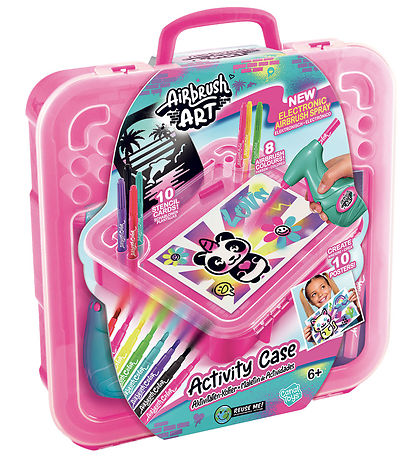 Coffret d'activités pour aérographe Set de Création - Art Coffret d'activités pour aérographe Set de Création - Art