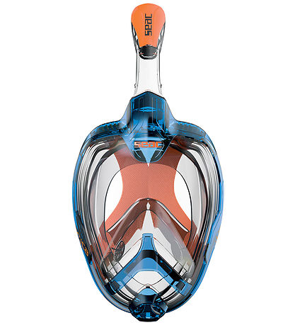 Seac Snorkel Mask - Magica L/XL - Blue/Orange