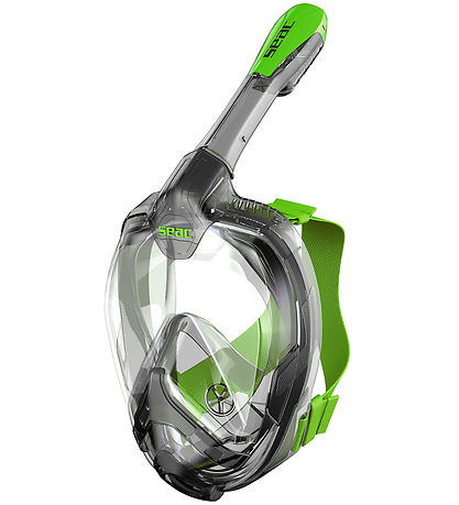 Seac Snorkelmasker - Magica l/XL - Zwart/Limoen