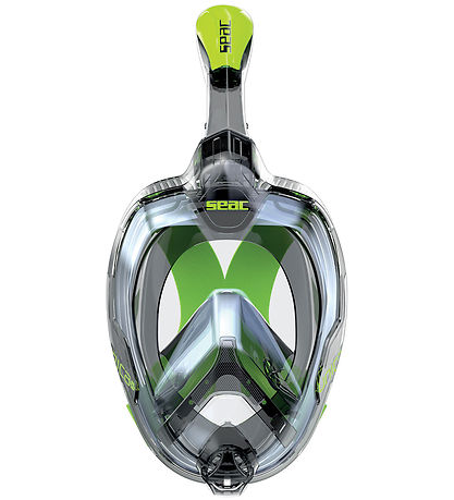 Seac Snorkelmasker - Magica l/XL - Zwart/Limoen